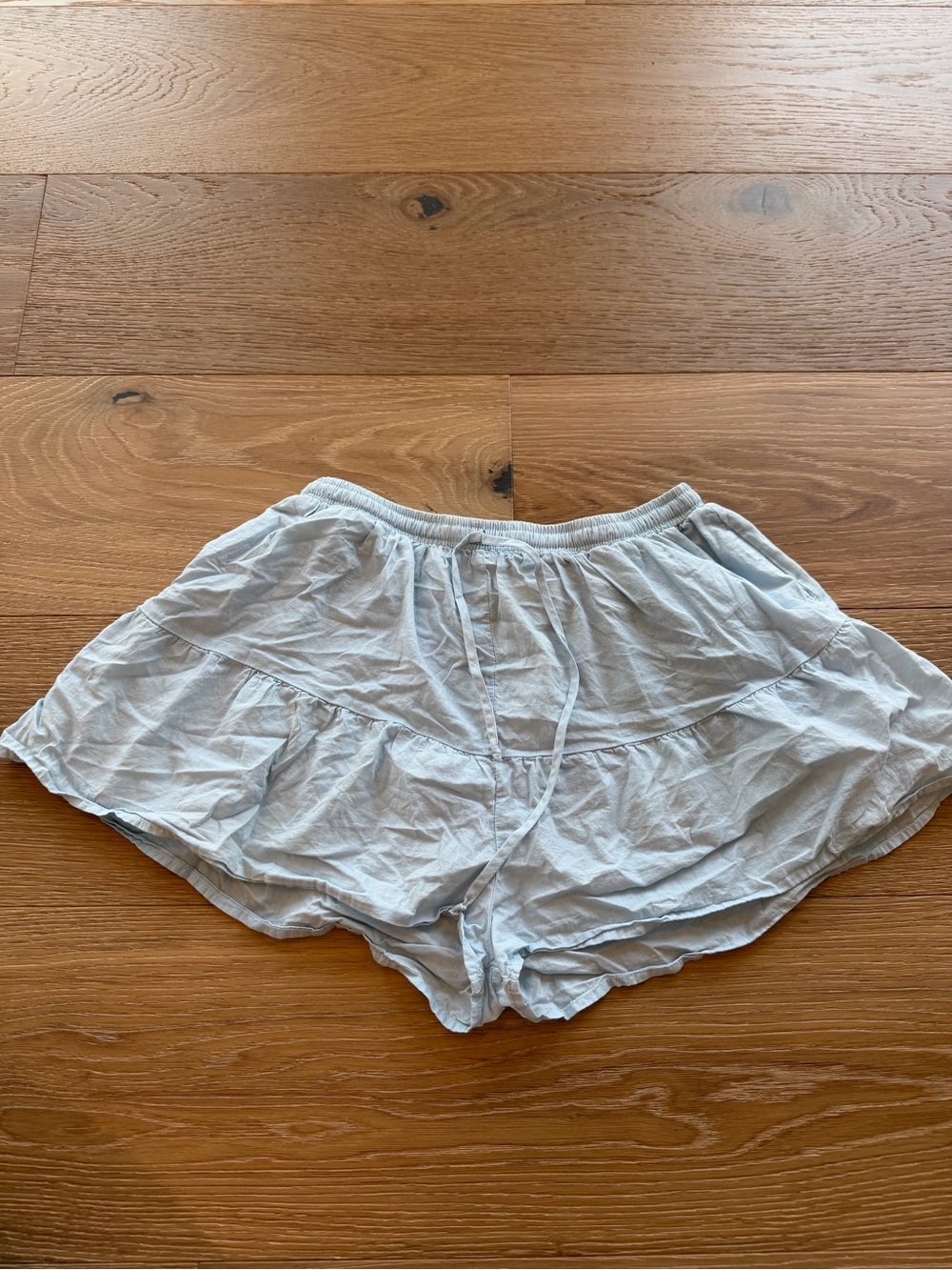 Stark X Women's Light Blue cotton shorts